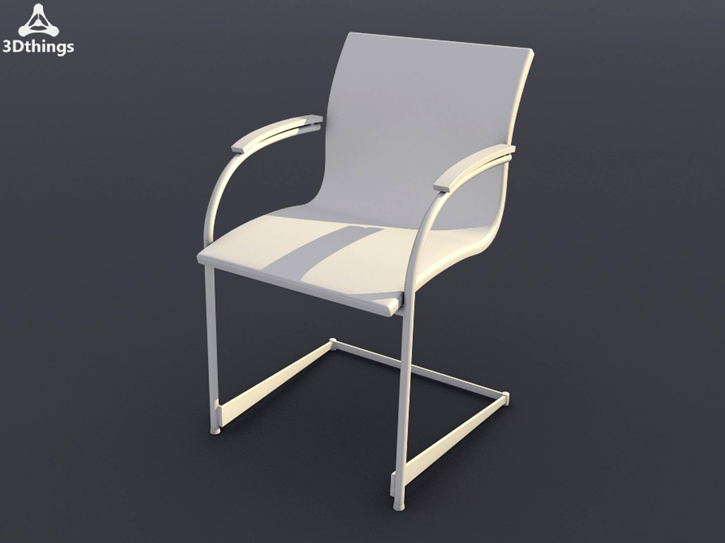 No limits Meeting chair WS 50, upholstered shell