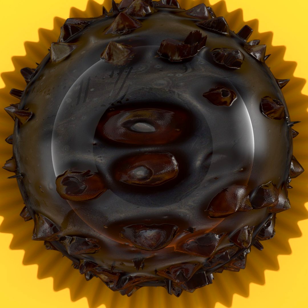 Hight Quality Chocolate 3D Model