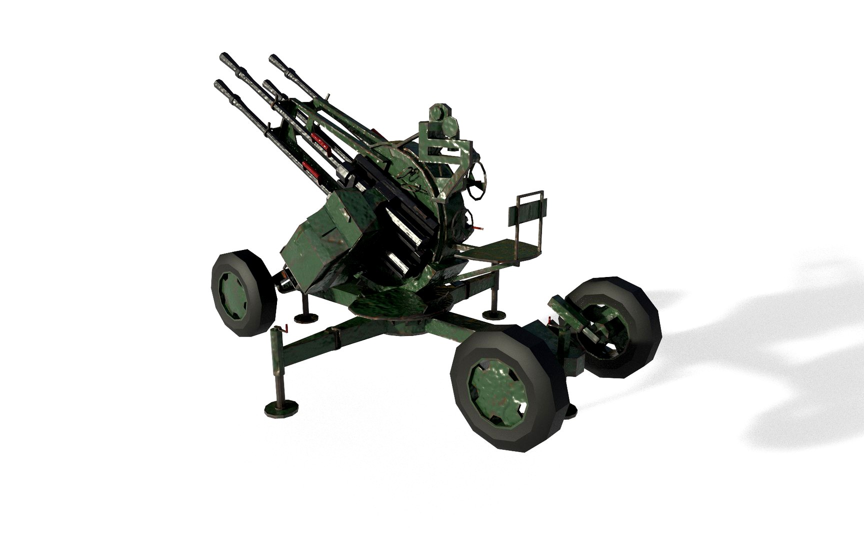 ZPU-4 Anti aircraft quadruple guns