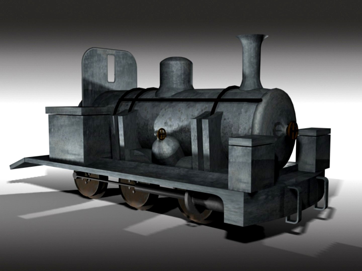 Narrow Gauge Steam Train