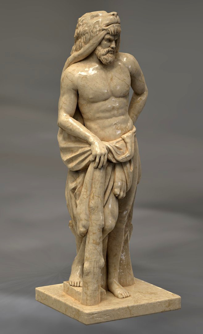 Hercules Greek Statue