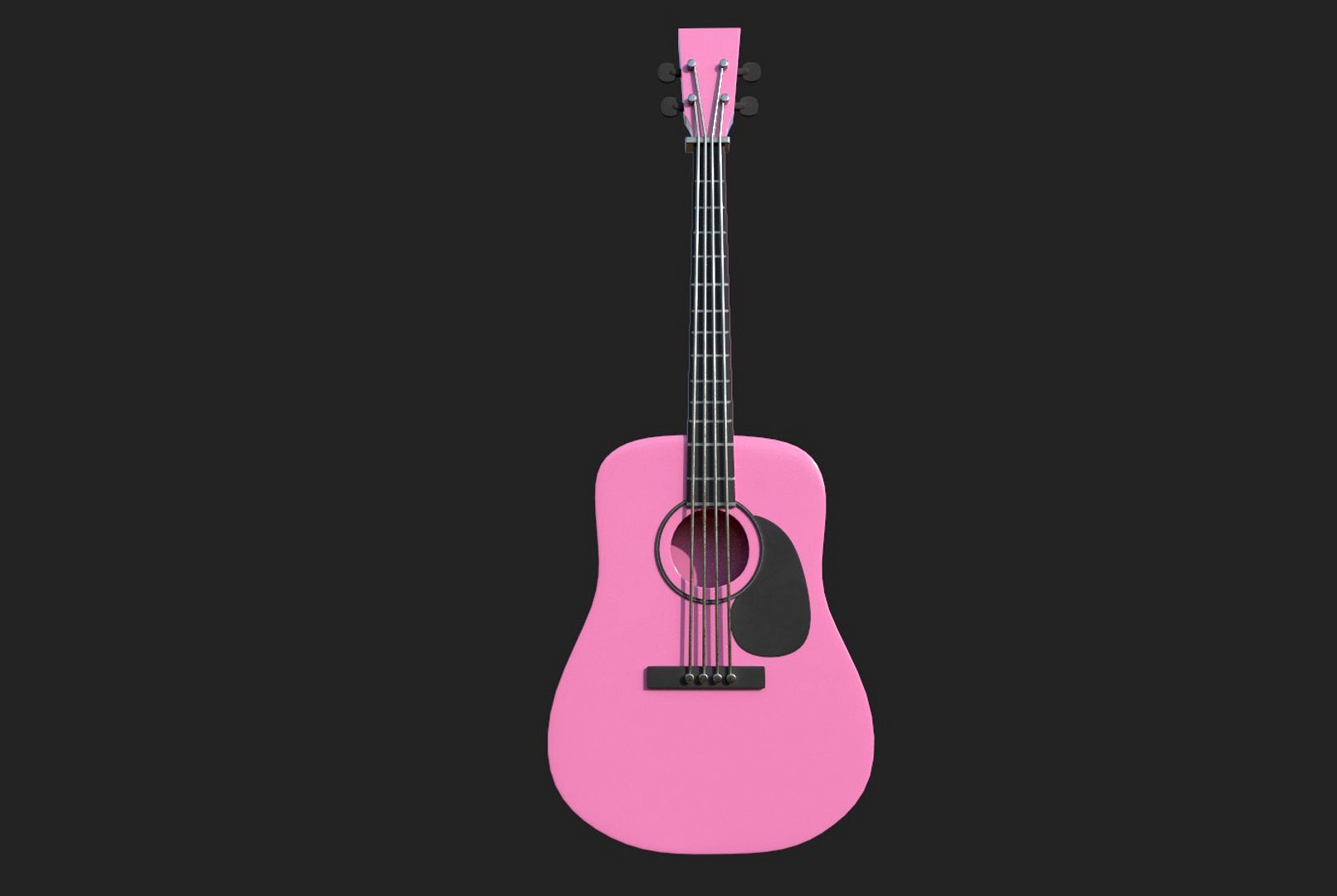 Guitar pink