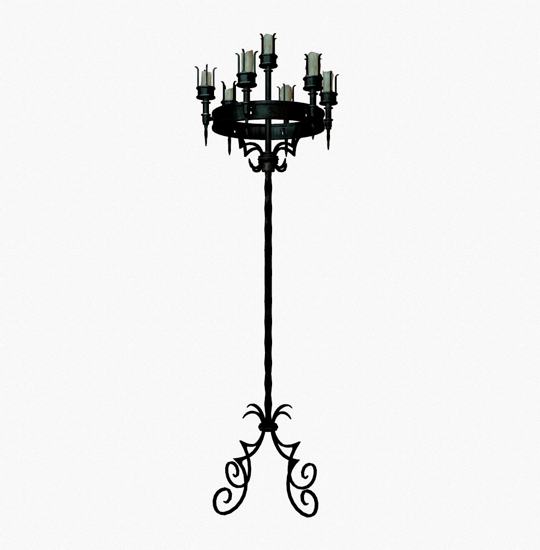 Gothic candelabra