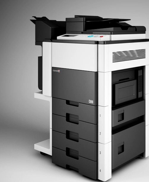 CGAxis Photocopier Machine 14 3D Model