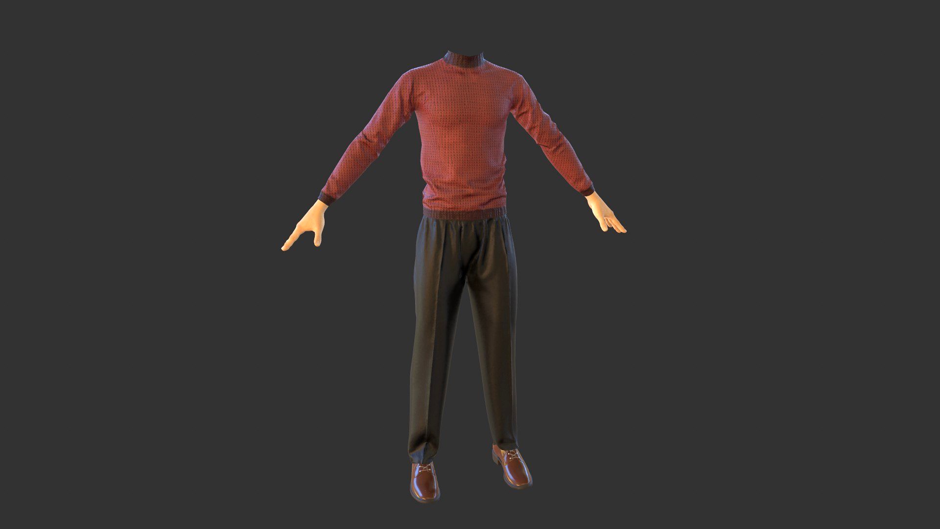 Cloth Pants and Sweetshort low poly