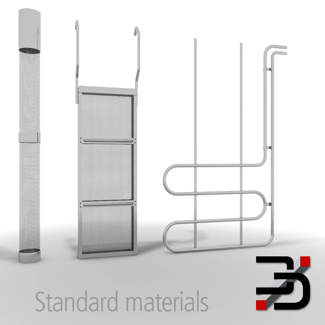 Anode baskets Cooling coil
