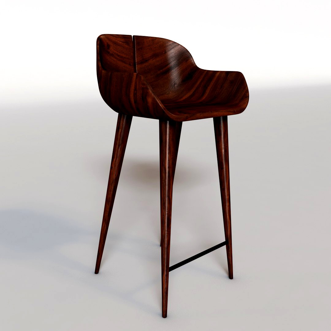 Mid Century Modern Stool