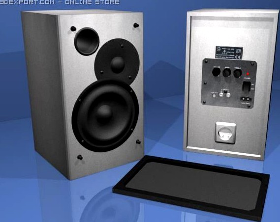 High quality sound system 3D Model