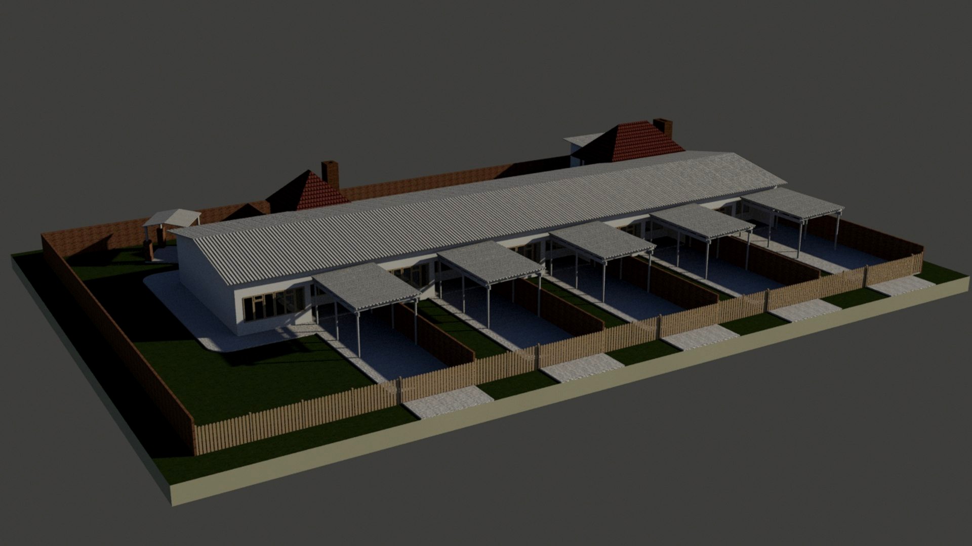 Architecture Block of Flats