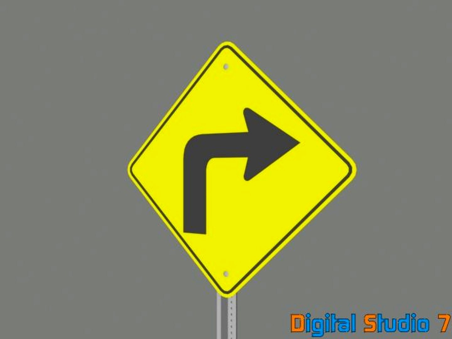 right turn ahead - 3ds