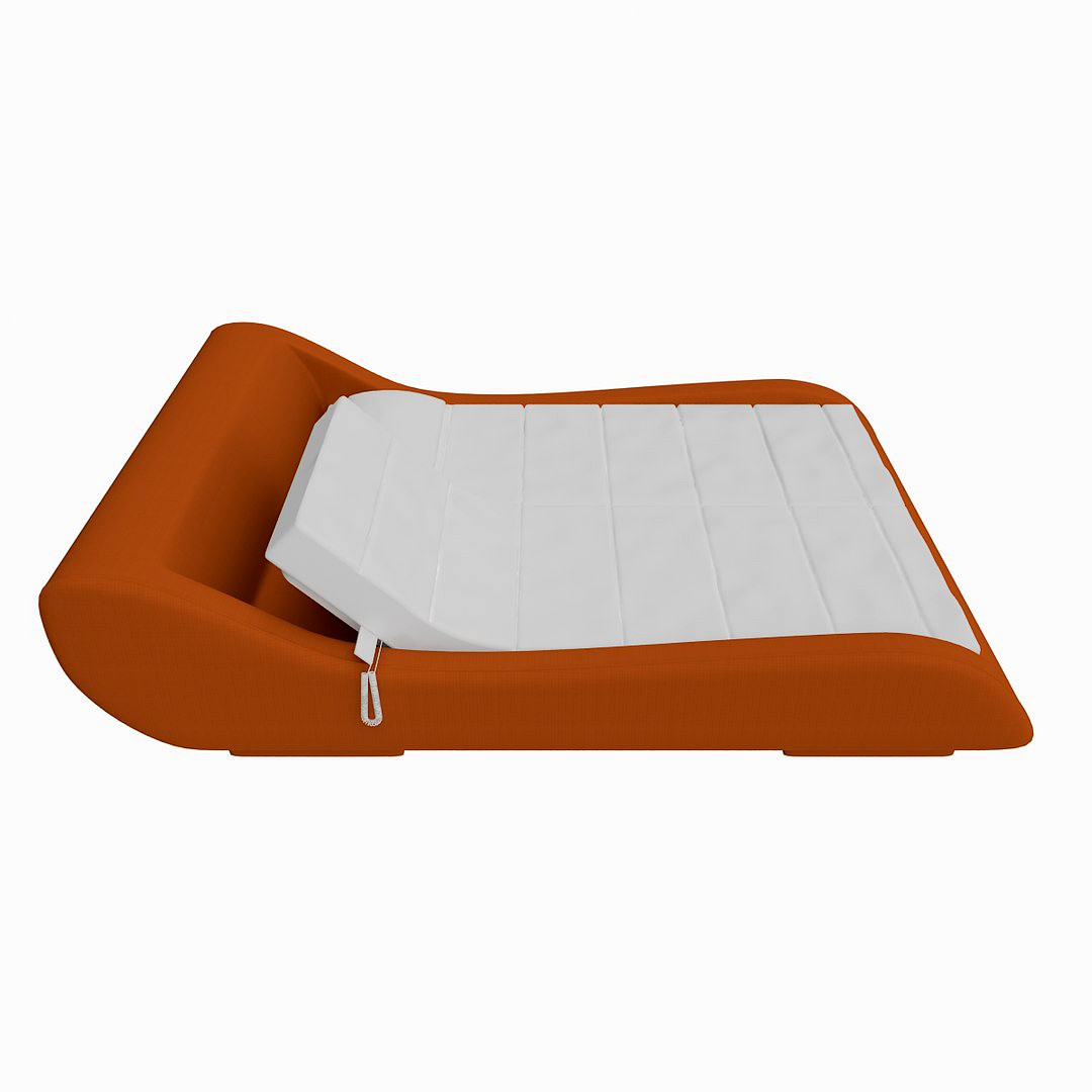Orthopedic relaxing bed
