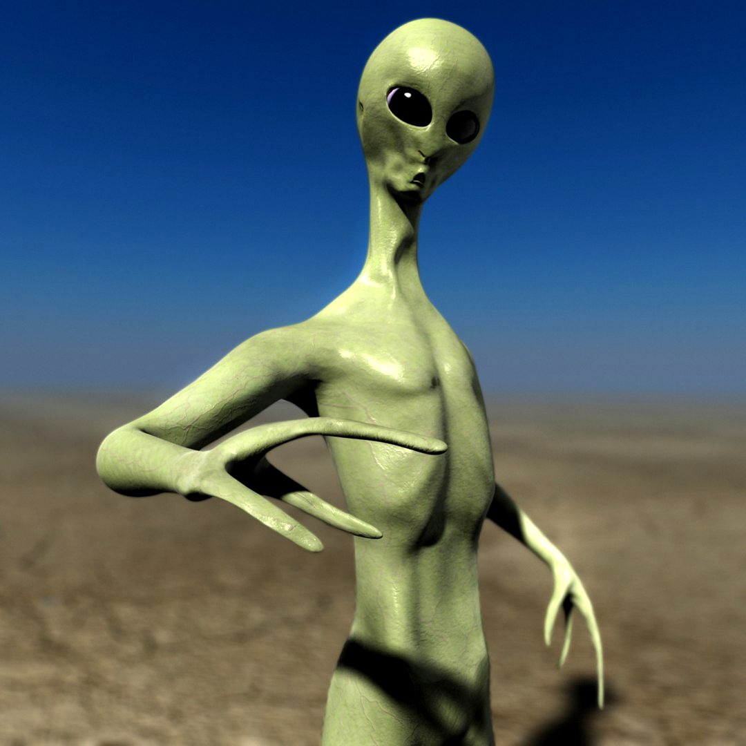 Alien rigged