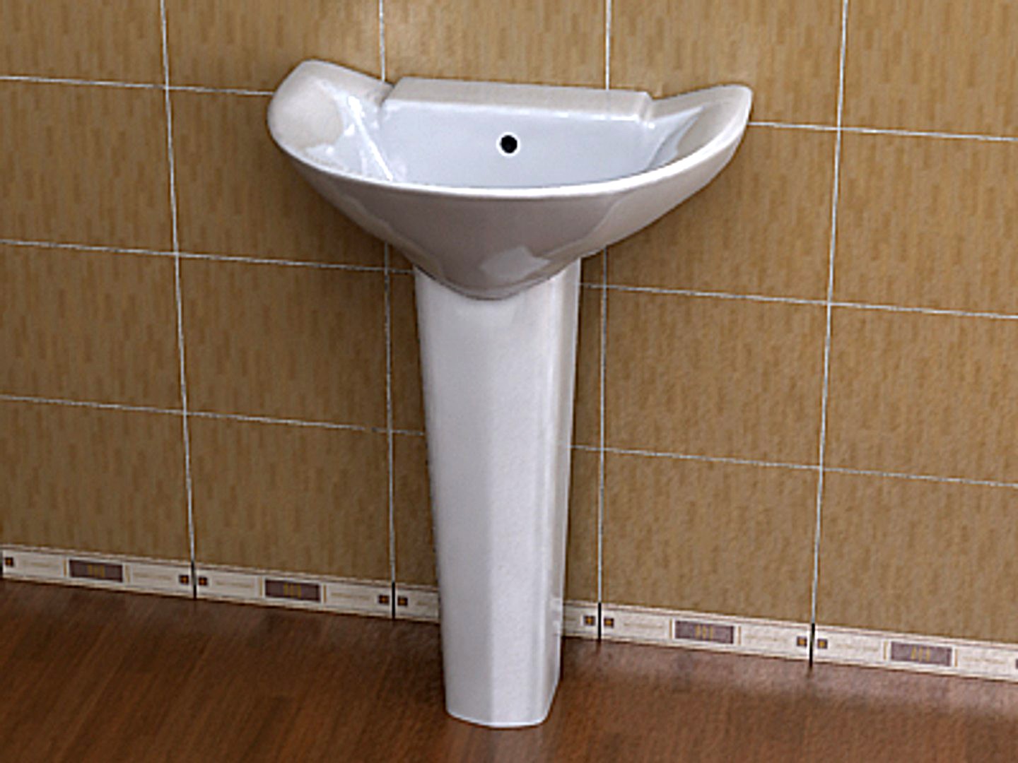 Pro-linkup BH-P616 Pedestal Basin