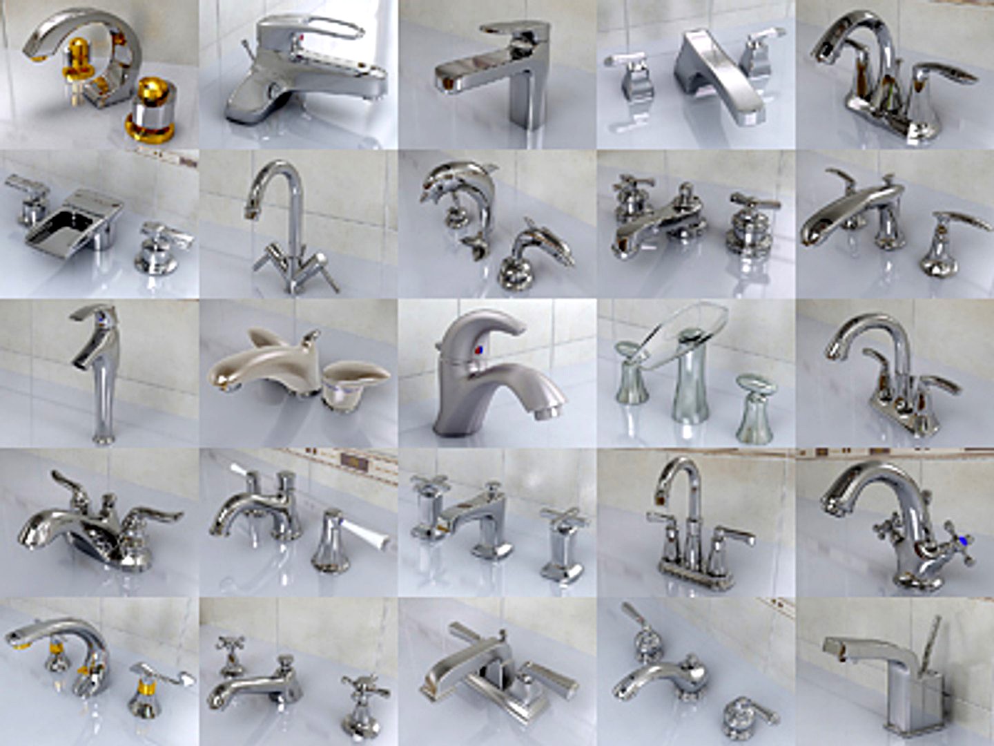 25 Lavatory Faucet Collections