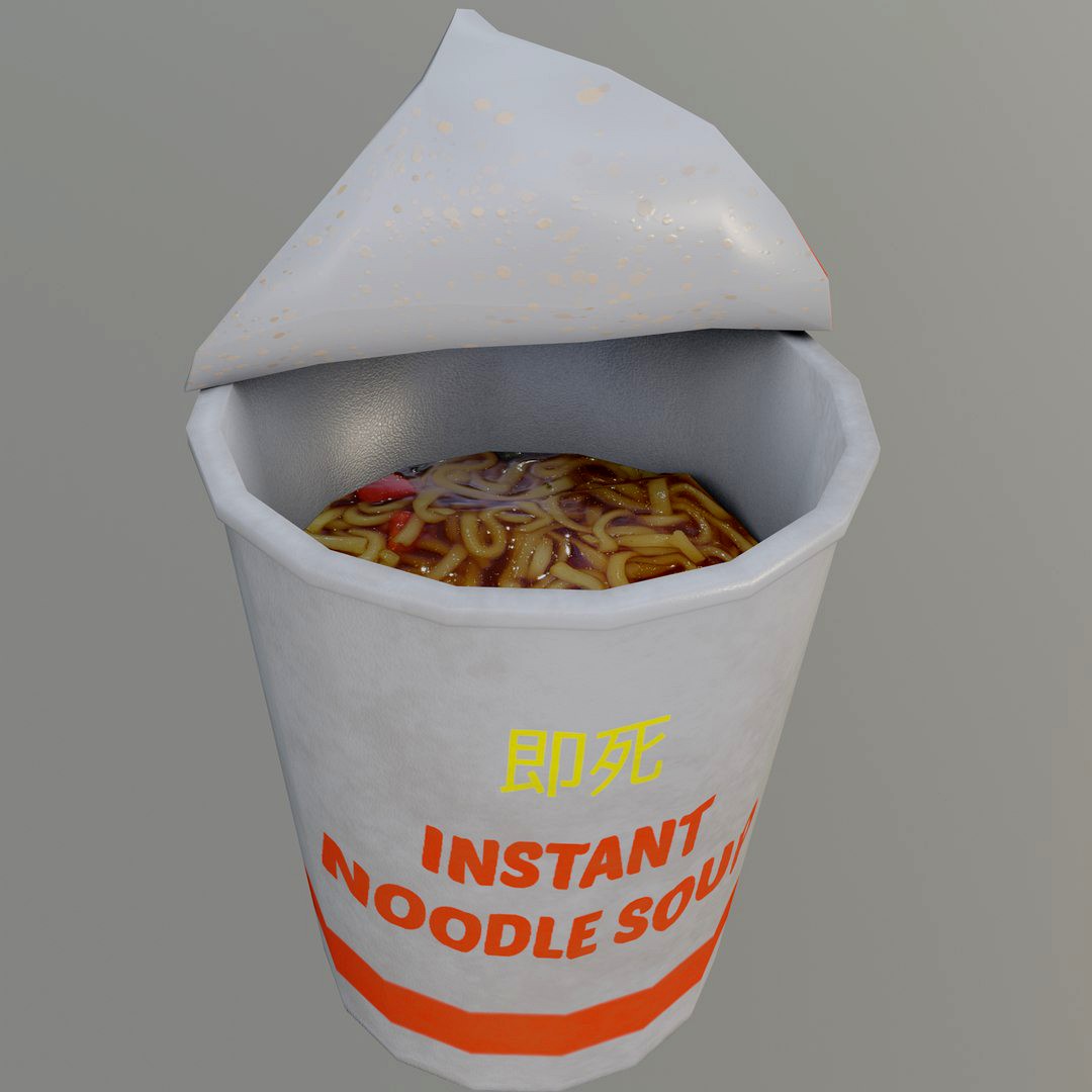 Low Poly Instant Soup