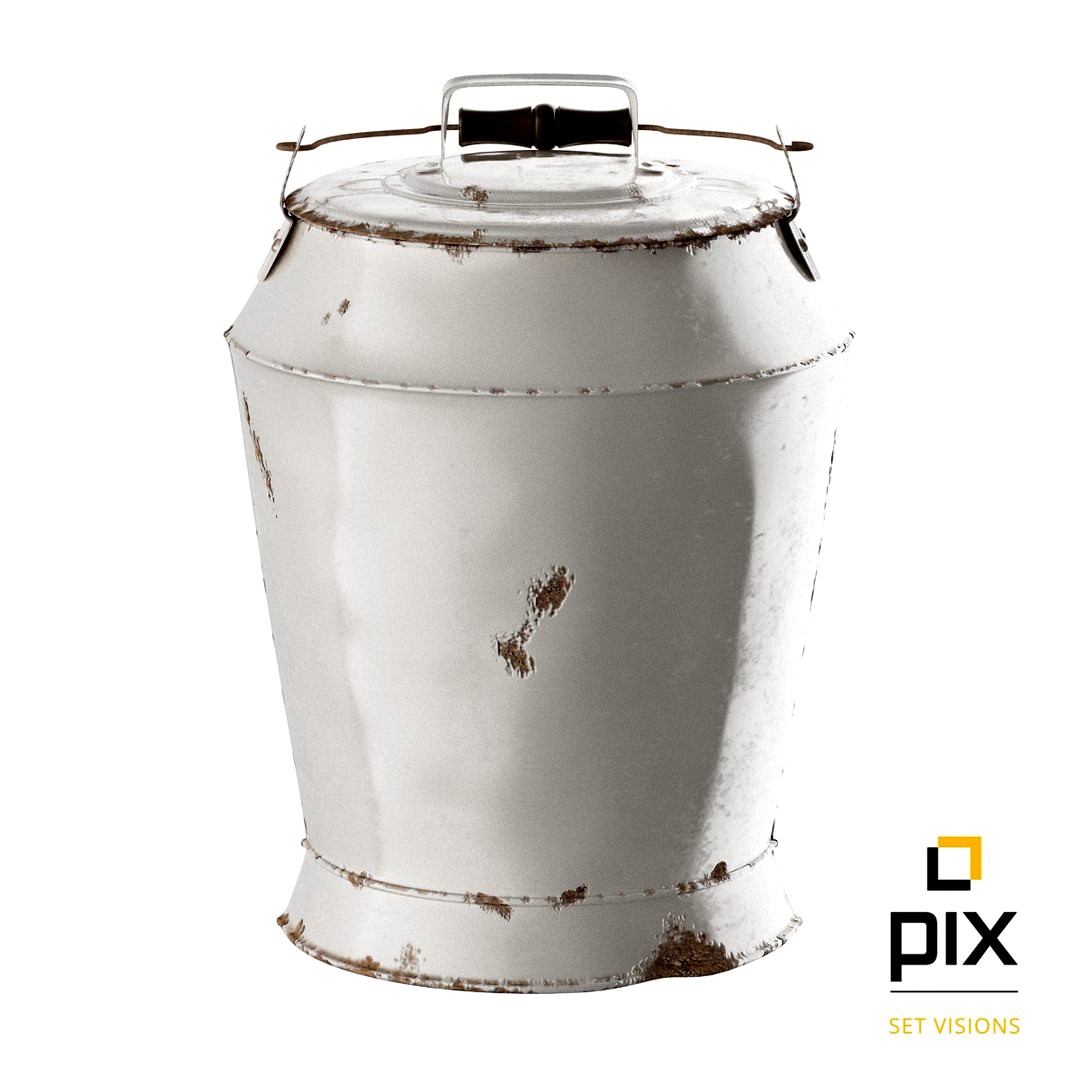 Rustic Milk Churn Bucket