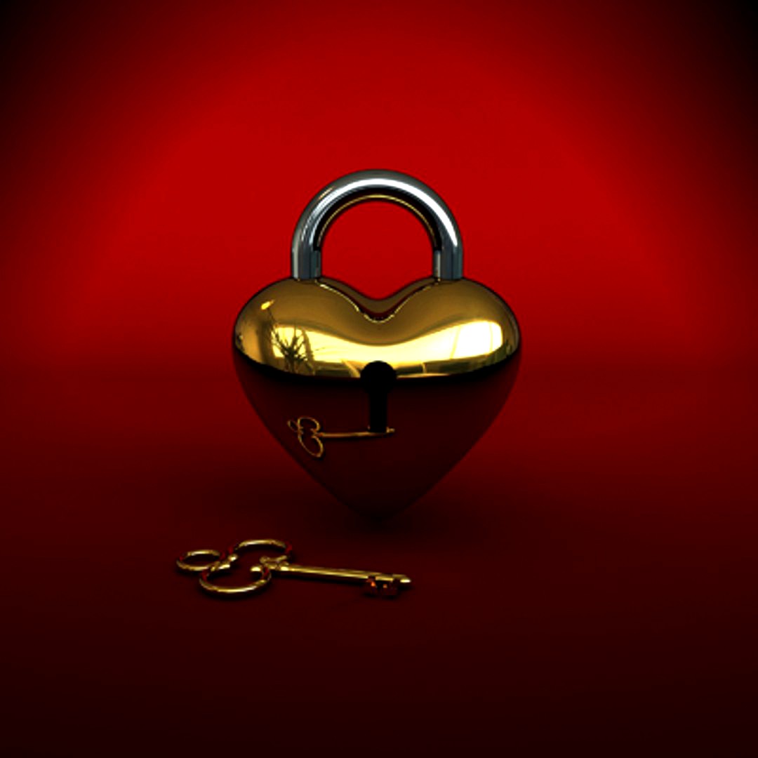 heart key