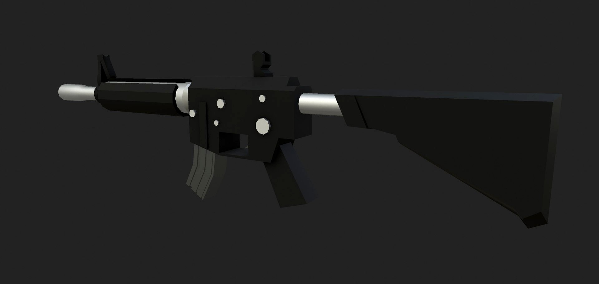 M4A4 - Low Poly Weapon