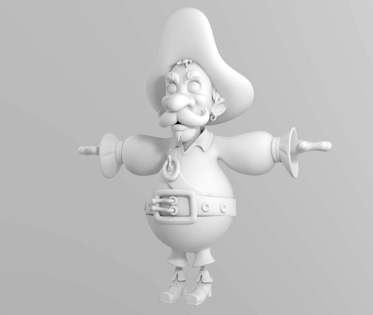 Cartoon pirate