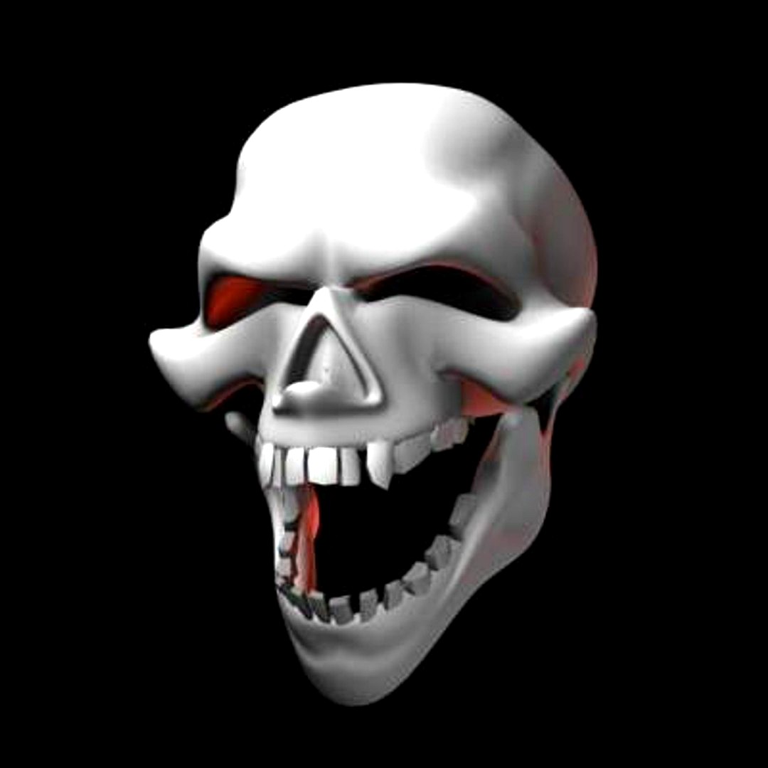cartoonish skull.max