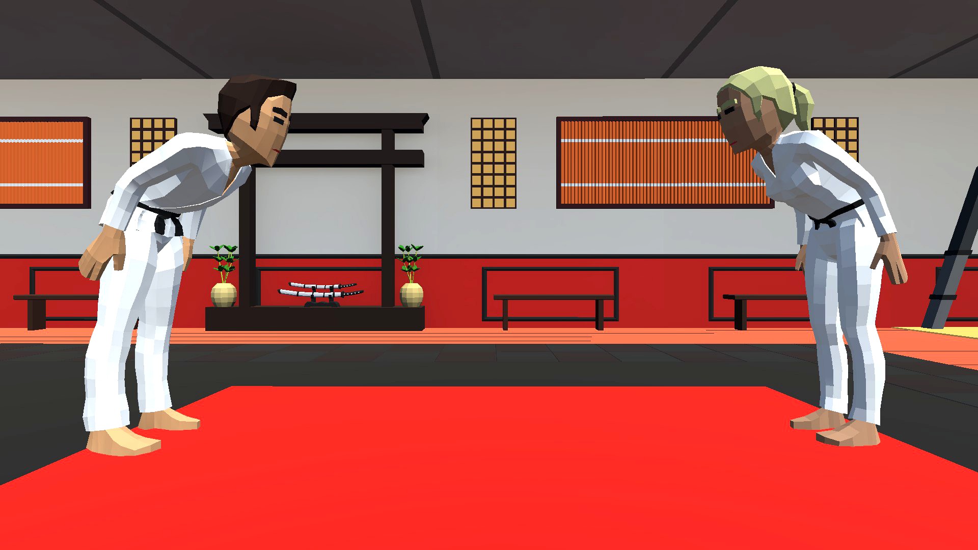 9t5 Low Poly Karate Dojo