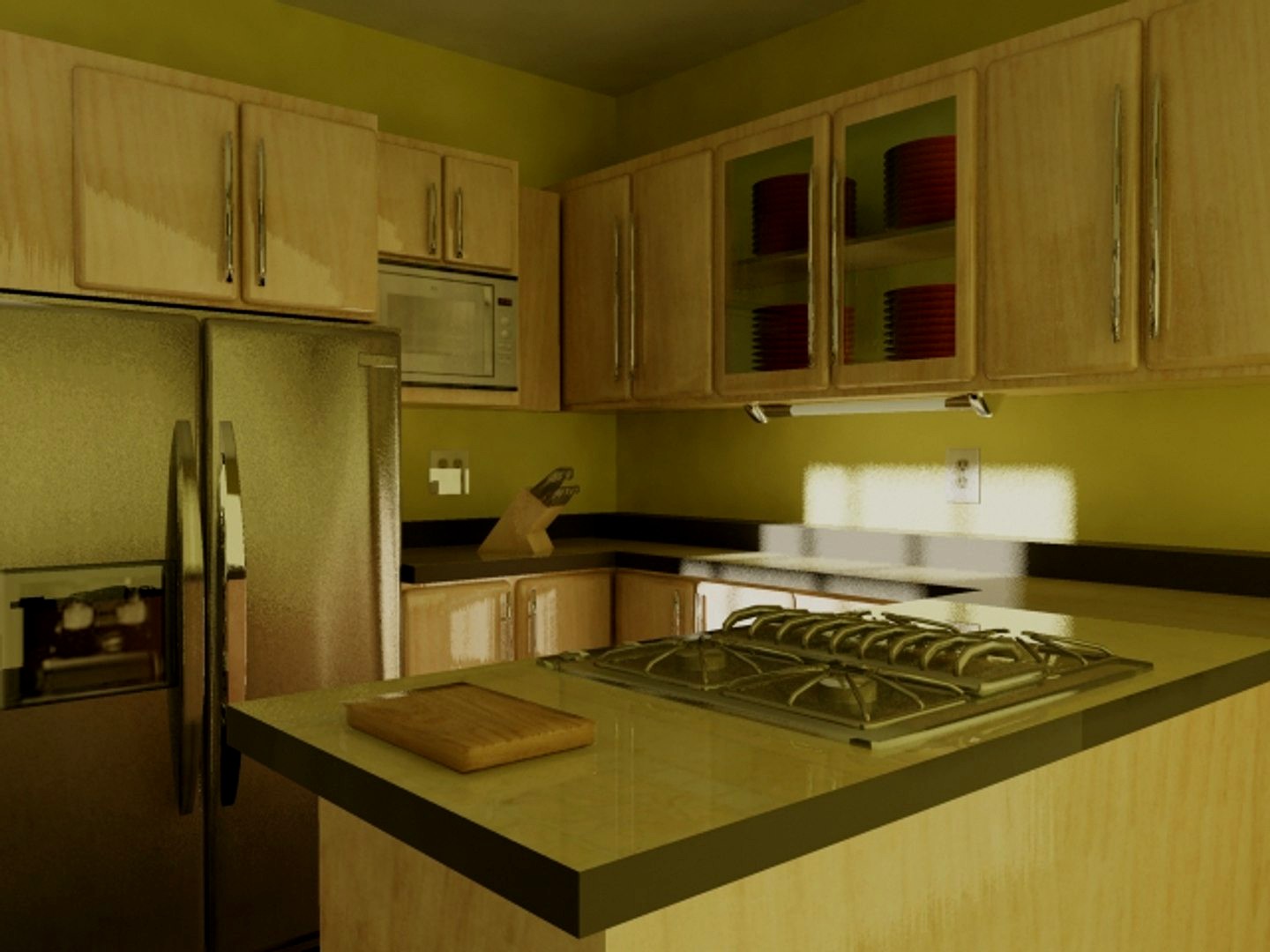 Kitchen Scene