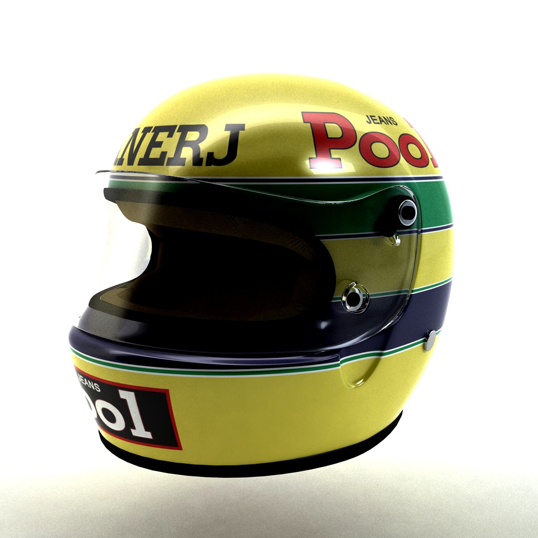 Ayrton Senna Helmet 1983