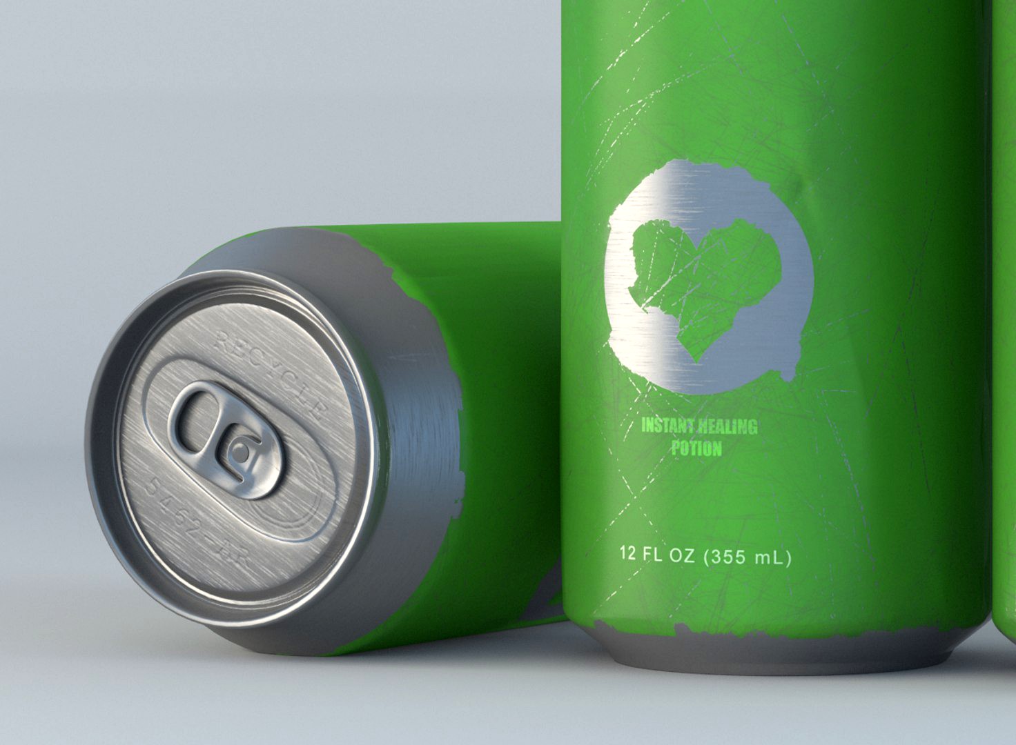 Instant Healing Potion Can