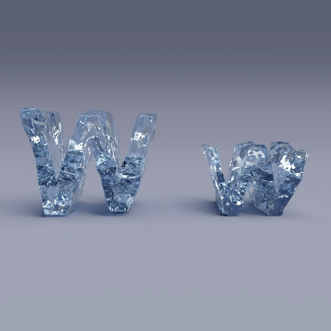 Ice Font W