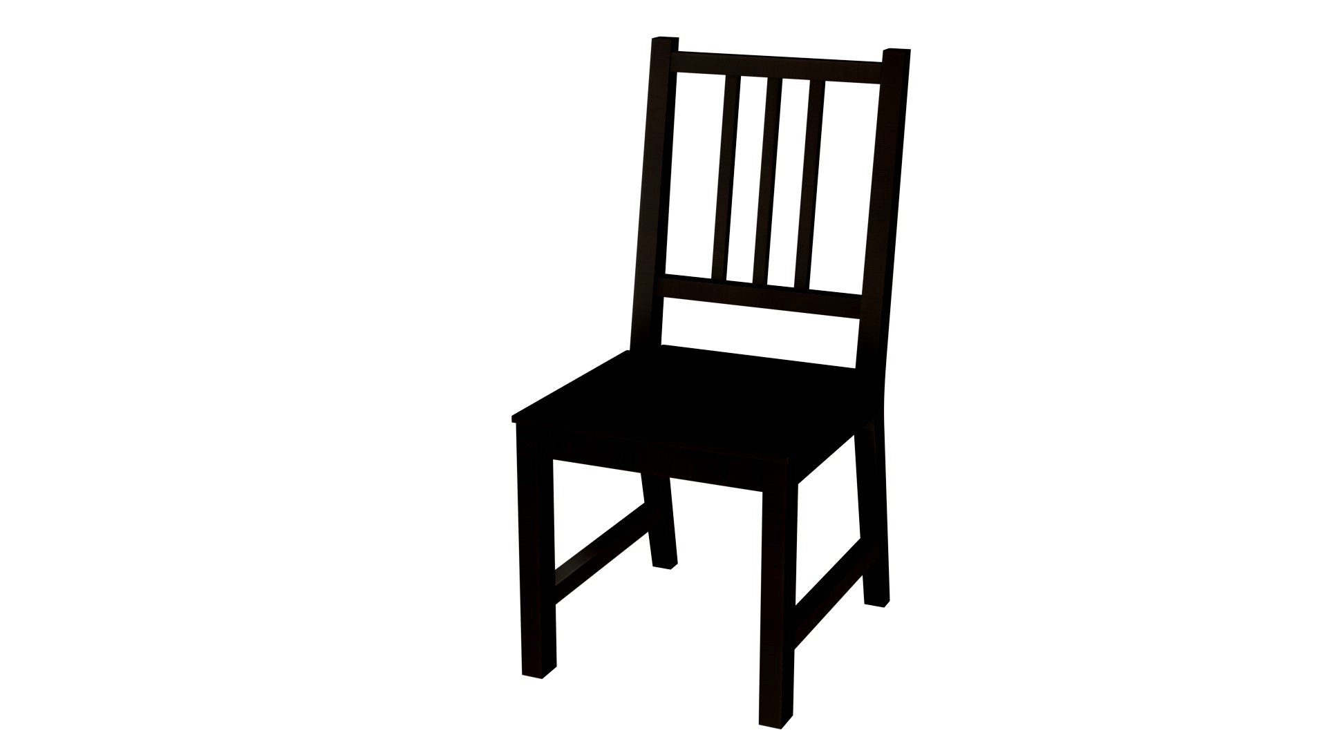 Dark Wooden Chair