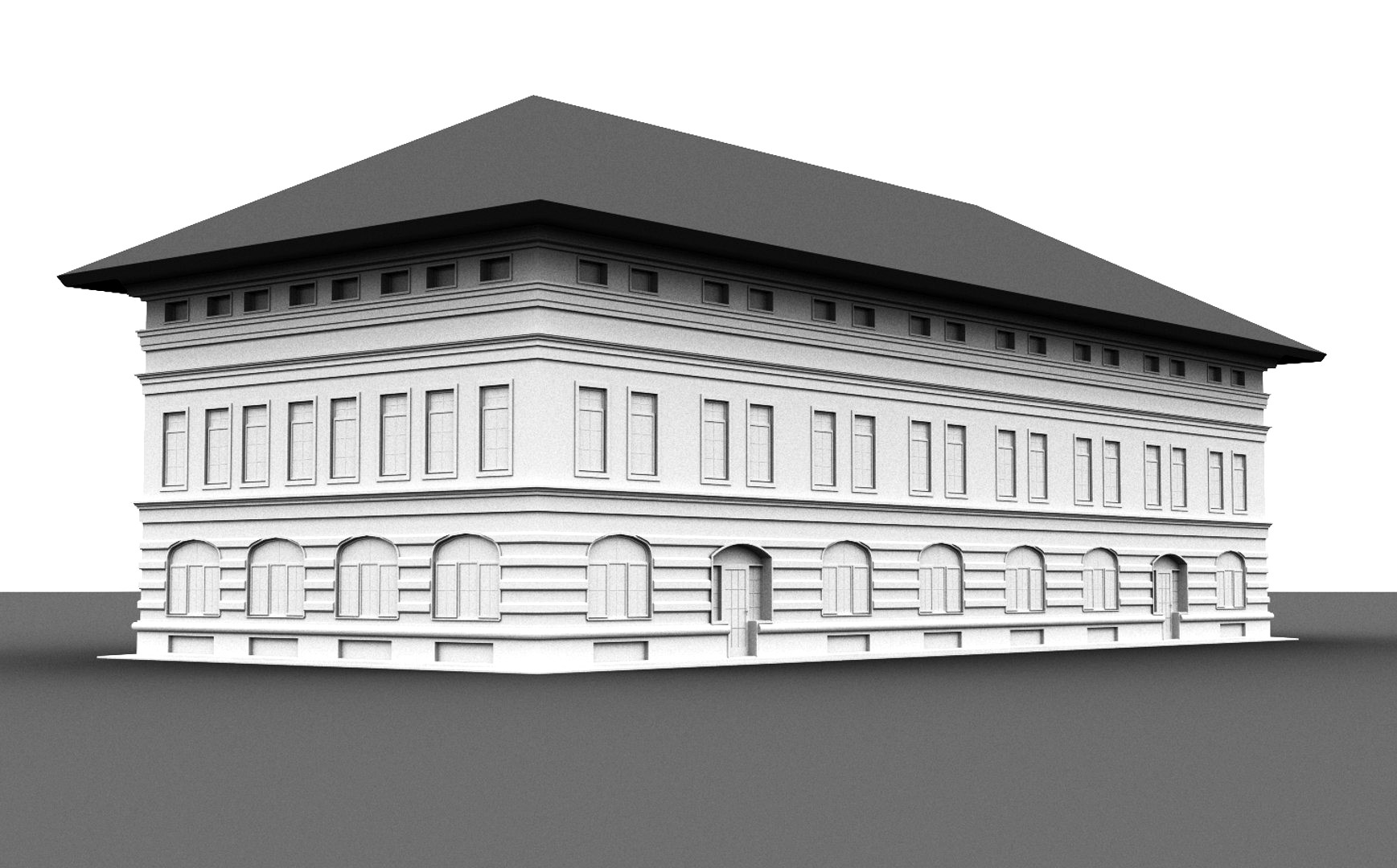 Neoclassical building