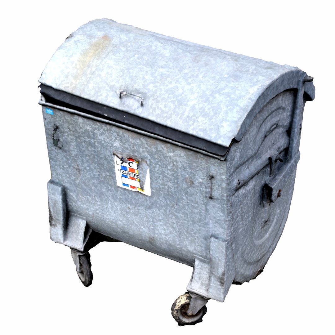 Refuse Bin 3d Scan