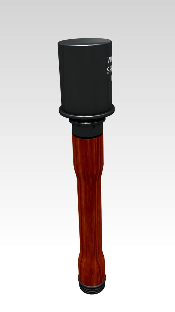 Model 24 Stielhandgranate (Low poly)
