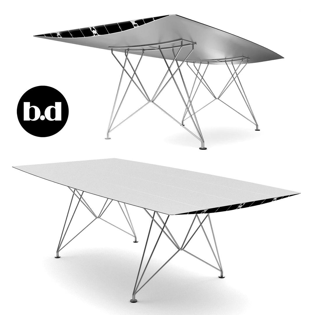 BD Barceloba Design B Table Steel