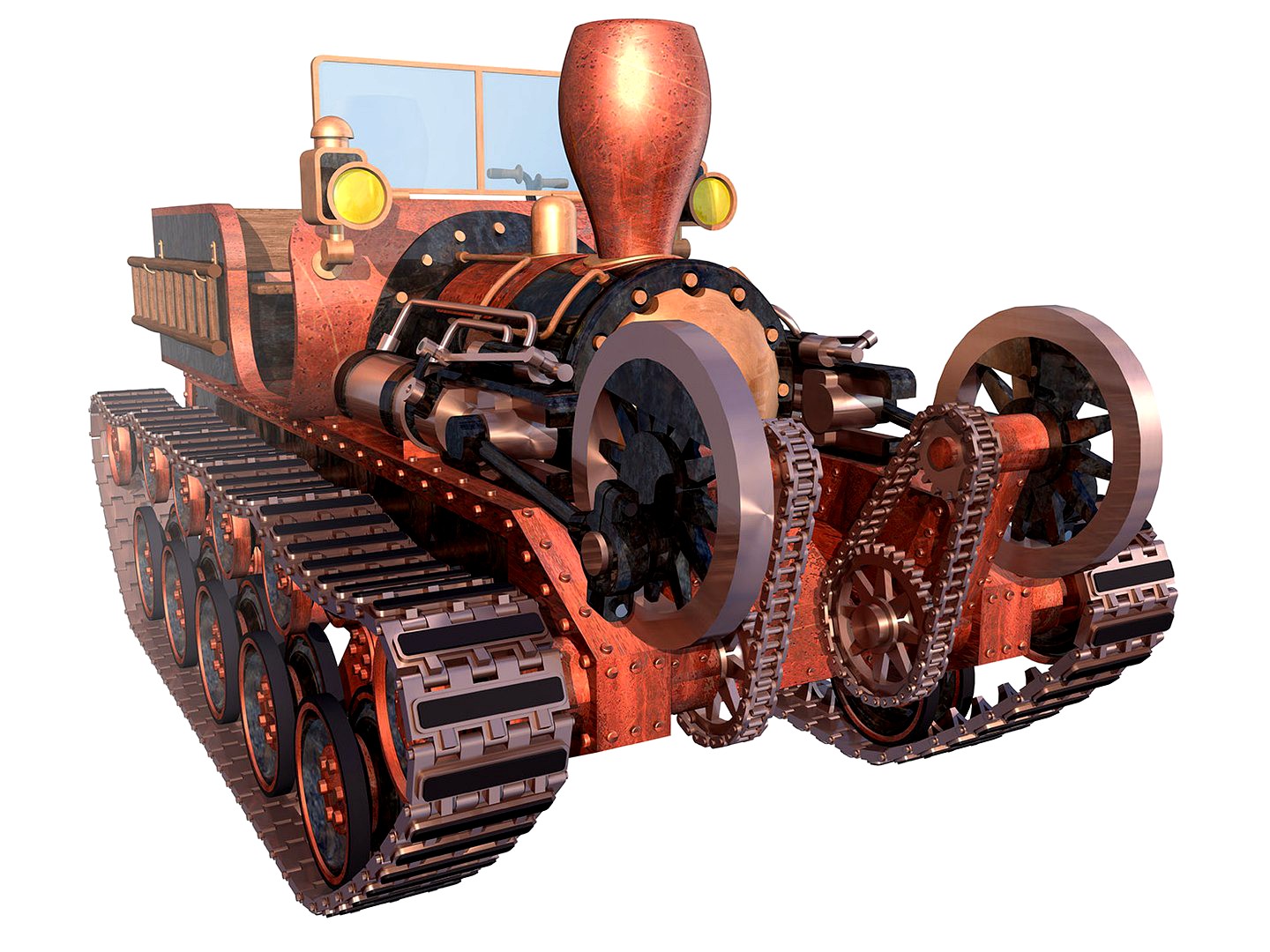 Steam tractor