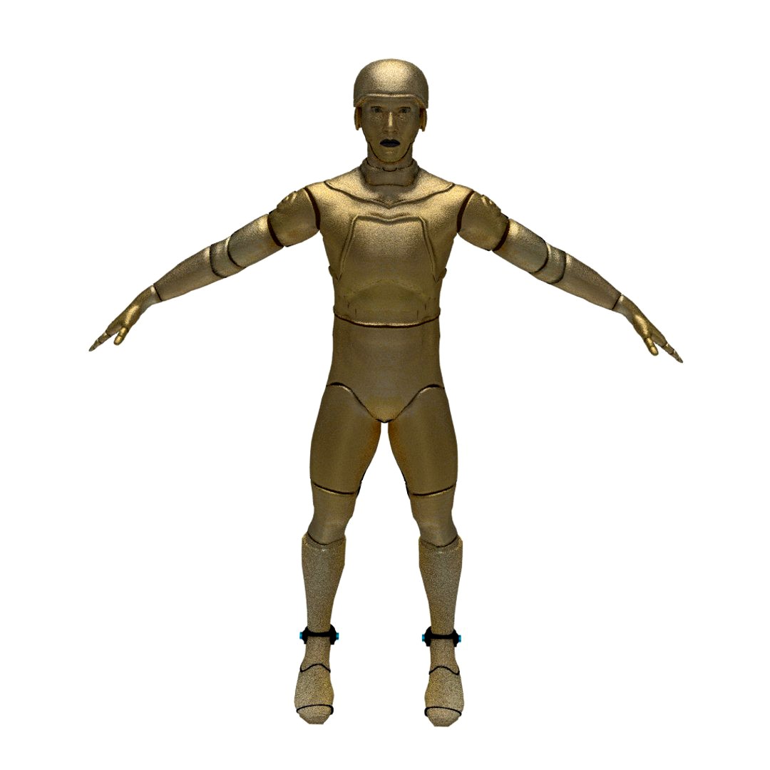 Android Robot 3D Model
