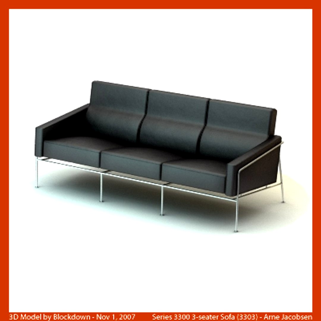 AJ Series 3300 3-seater Sofa 3303