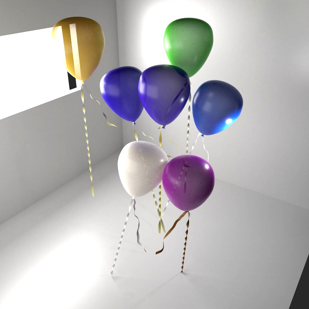 Random Color Balloon