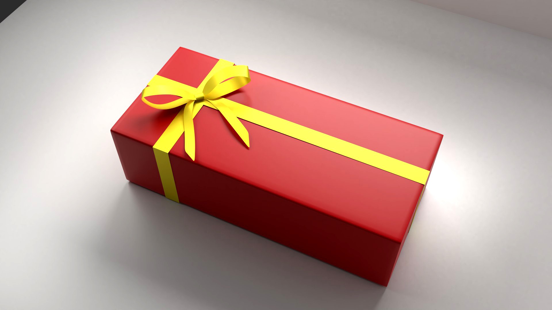 Red Present 4 with Ribbon