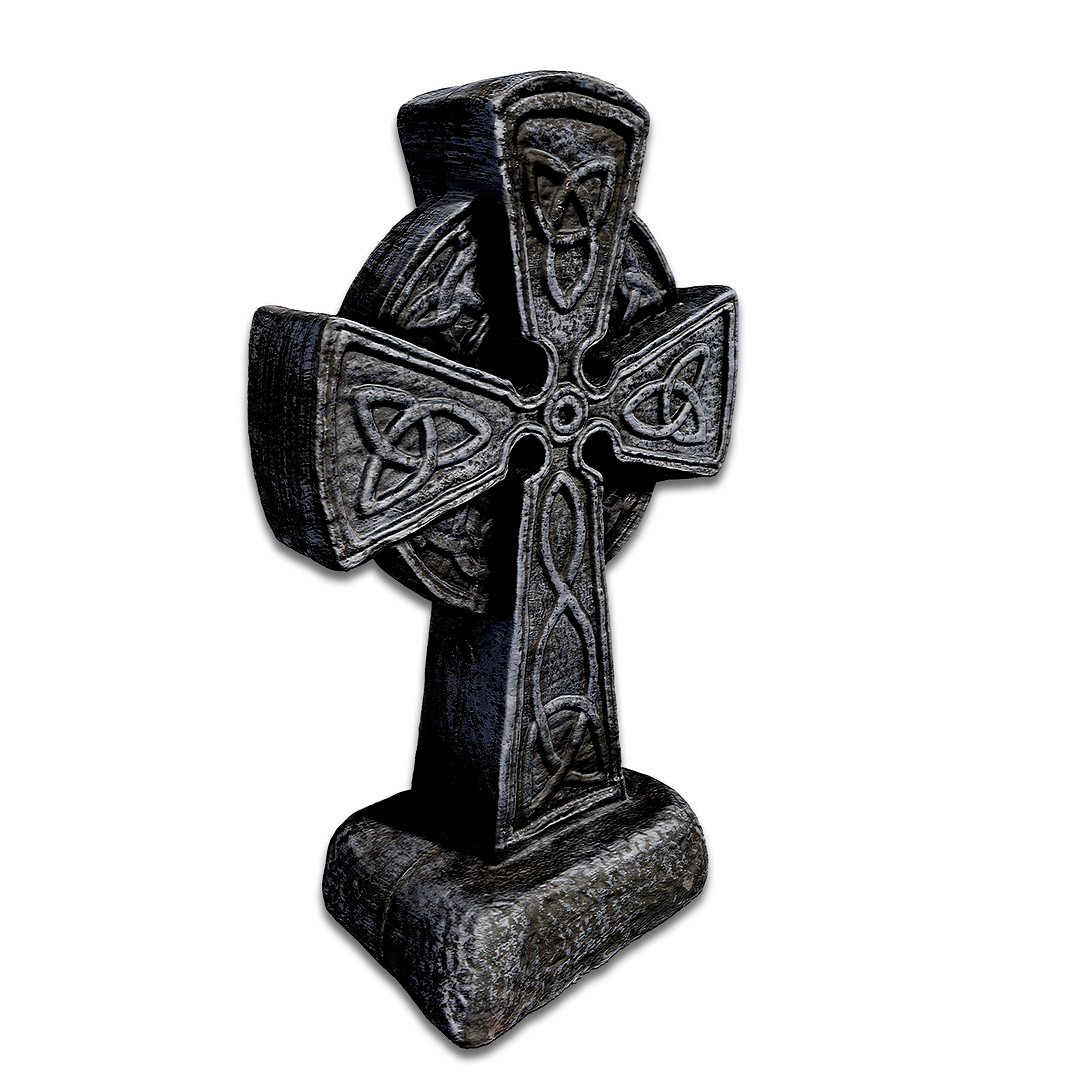 Halloween Cemetery Cross