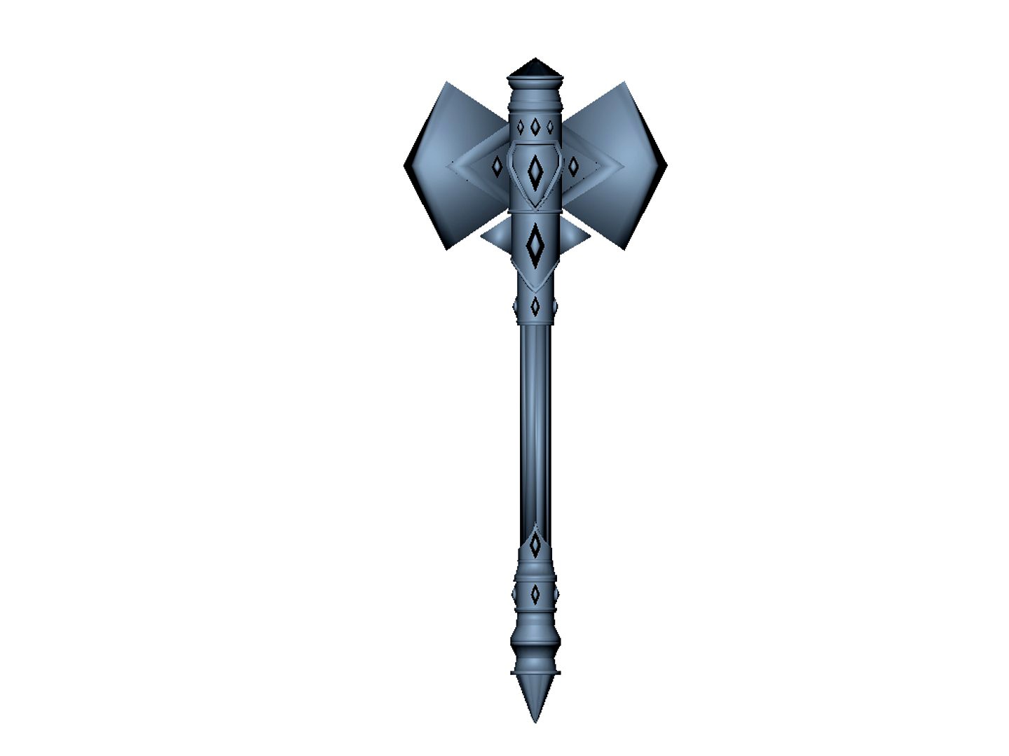 Battle Axe 3 d model