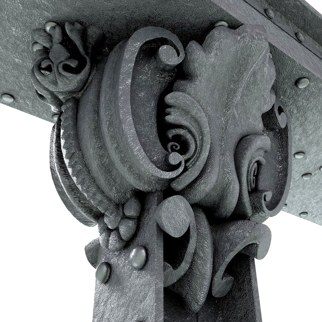 Cast iron column