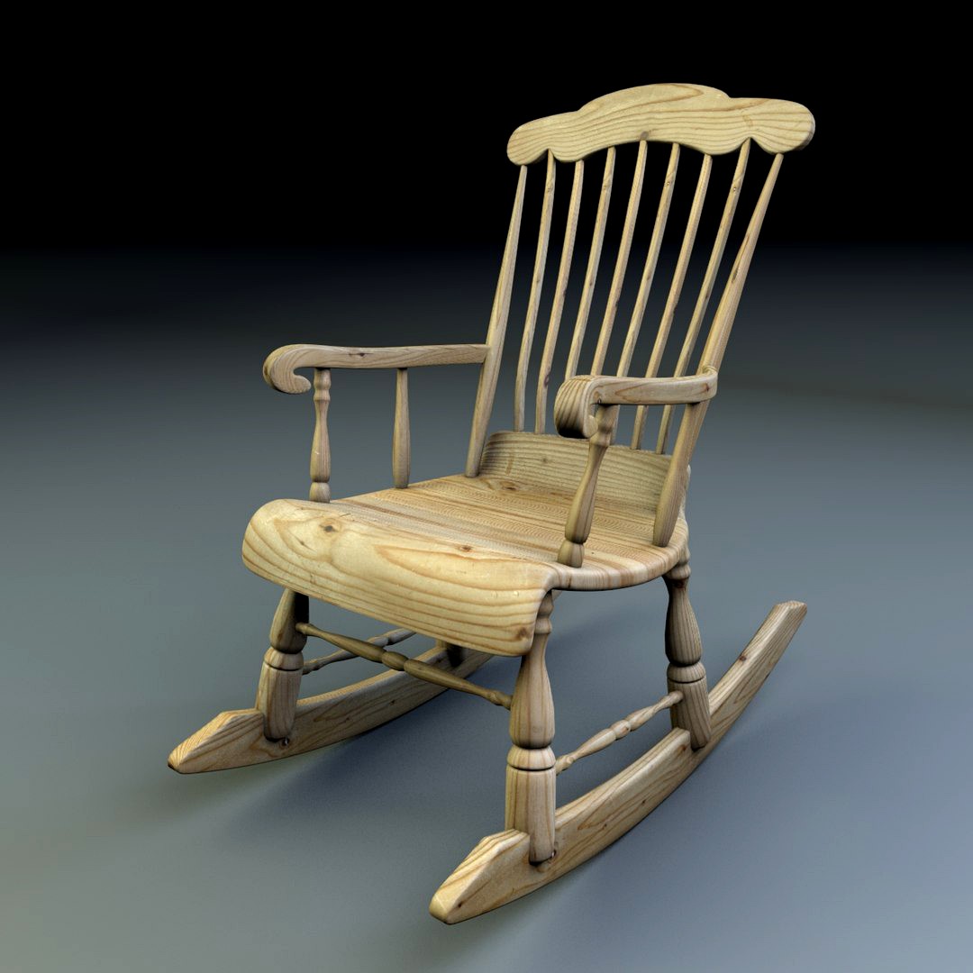 Traditional Finnish Rocking Chair