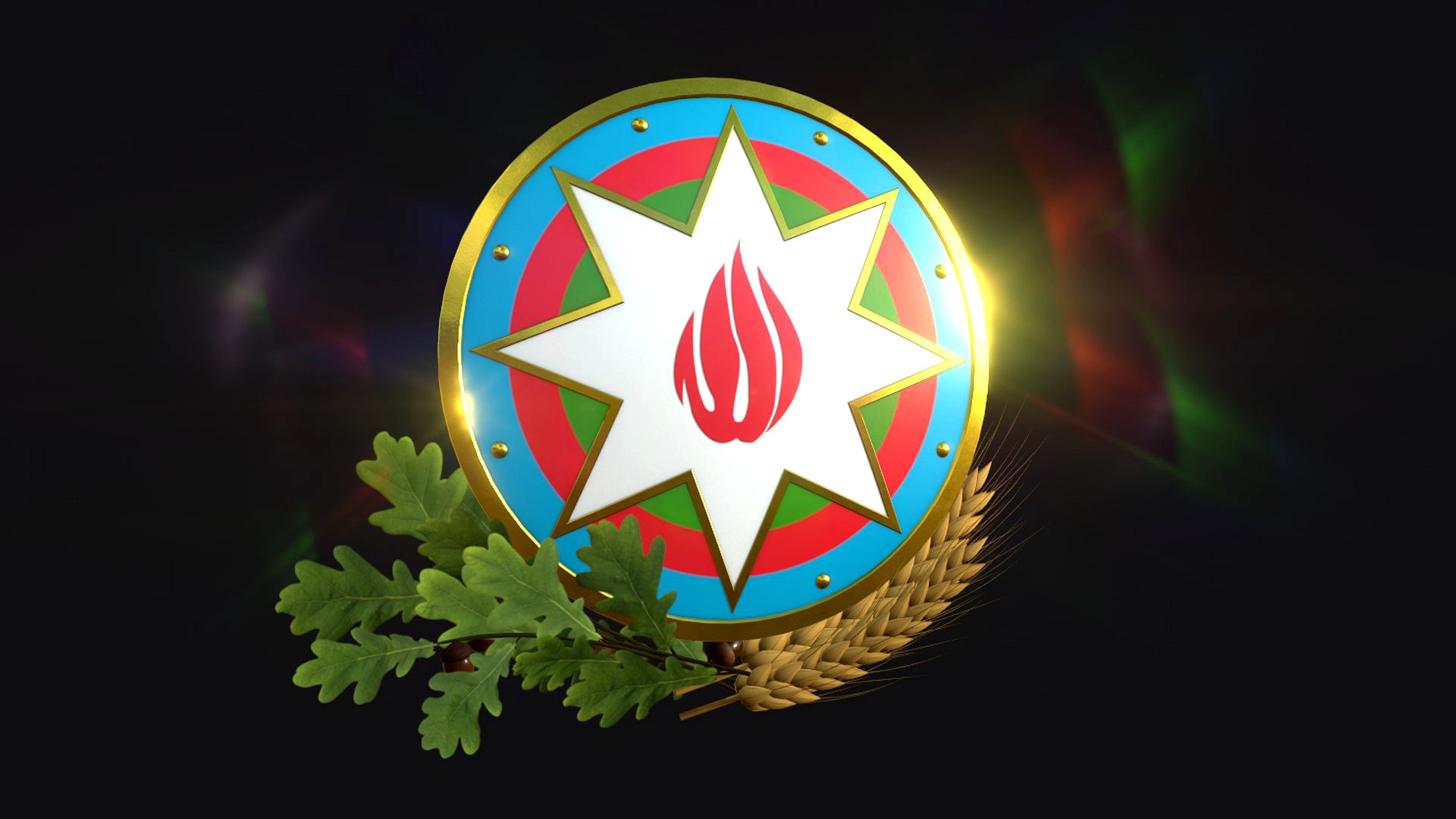 National emblem of Azerbaijan