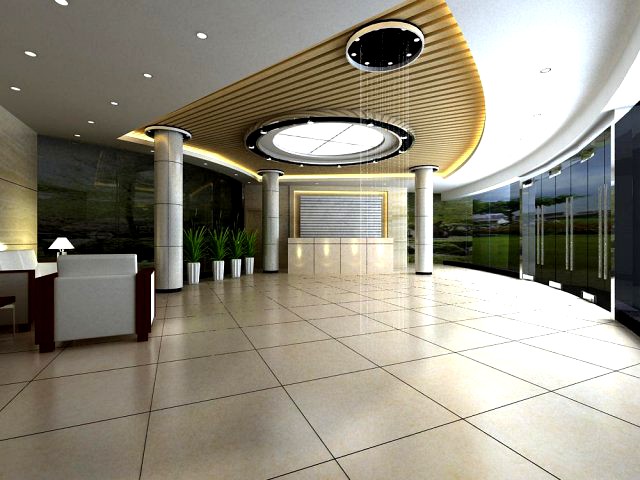 Lobby 079 3D Model