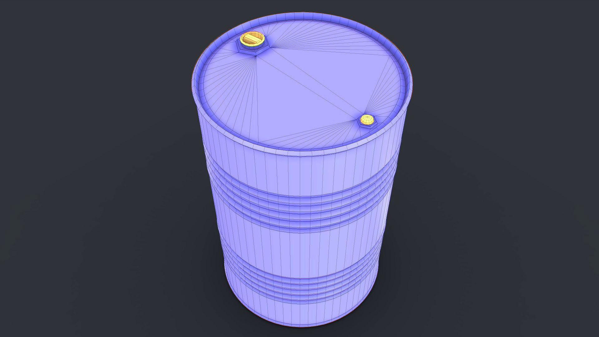 Barrel with golden ratio