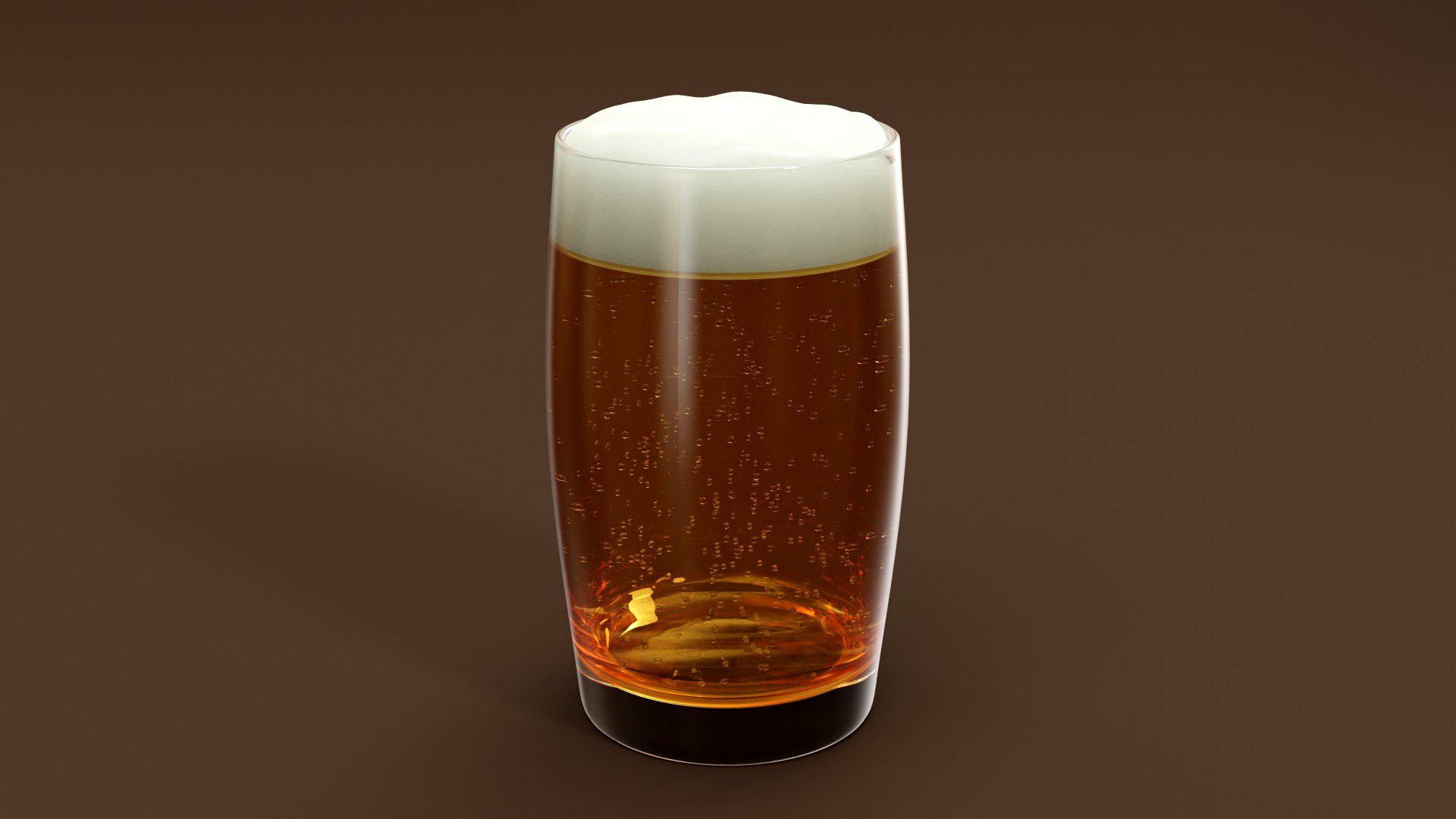 Drink Glass - Beer on Highball Glass