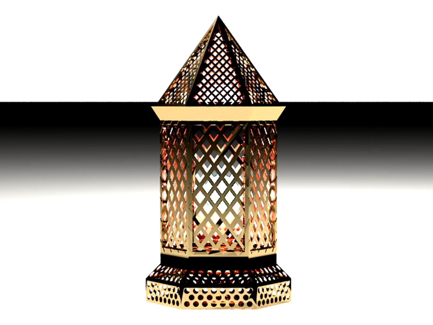 Arabian lamp for decor
