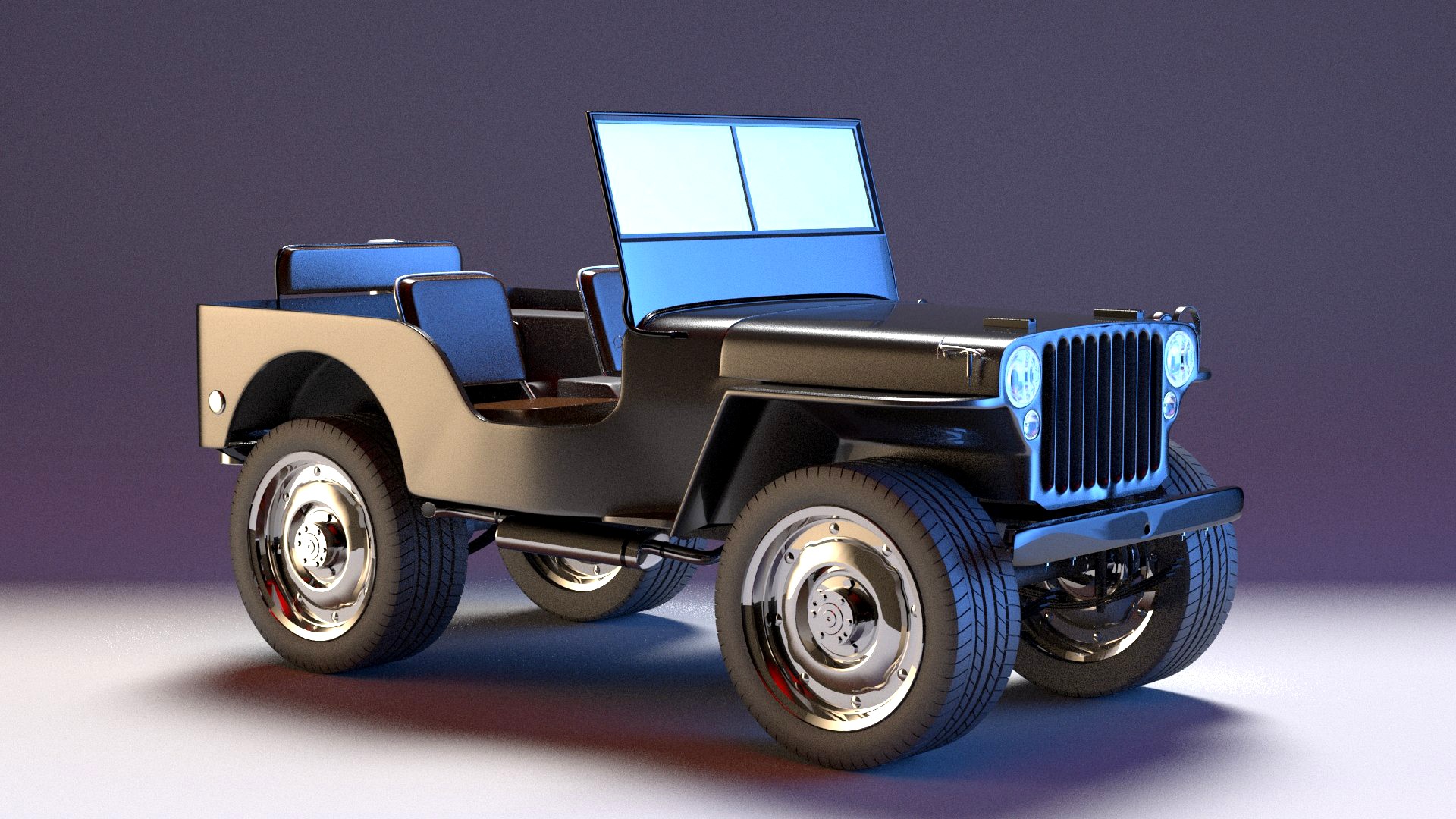 Willys MB Jeep model