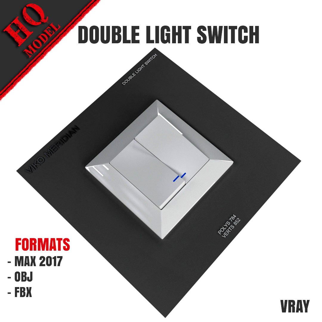 DOUBLE LIGHT SWITCH